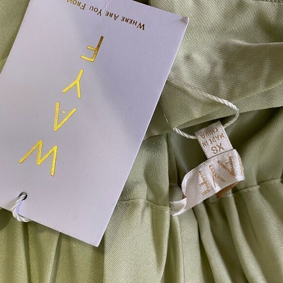 Wayf Mint High Waist Pants Size XS - Picture 4 of 7